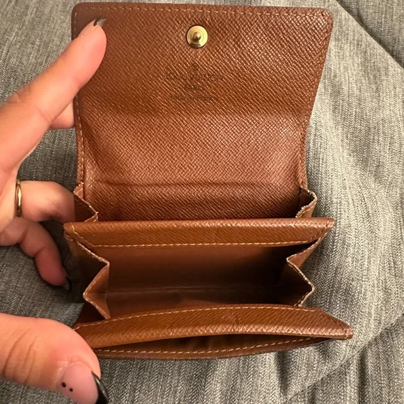 Authentic vintage Louis Vuitton mini wallet - Picture 4 of 5